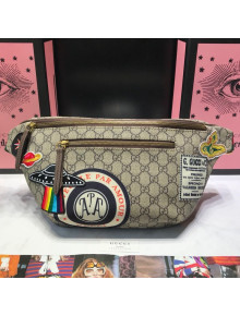 Gucci Men's UFO Courrier GG Supreme Belt Bag ‎529711 2018