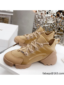 Dior D-Connect Sneaker in Technical Fabric DS8 Apricot 2021