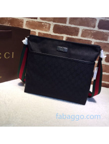 Gucci GG Canvas Messenger Bag 189751 Black 2020