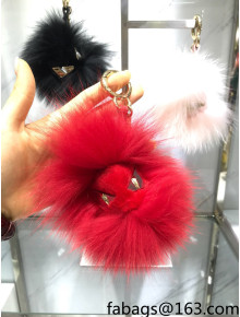 Fendi Bag Bugs Key Holder and Bag Charm Red 2021