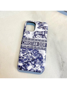 Dior Toile de Jouy iPhone Case Blue 02 2021