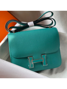 Hermes Constance Bag with Enamel Buckle 18cm in Epsom Leather Green 2021 03