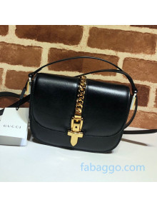 Gucci Sylvie 1969 Mini Shoulder Bag with Chain 615965 Black 2020