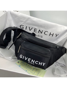 Givenchy Black Bum/Belt Bag in Mesh and Nylon 2020