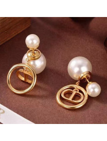 Dior Tribales Pearl Crystal CD Earrings 03 2021