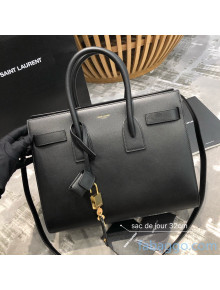 Saint Laurent Classic Small Sac De Jour in Smooth Calfskin Black 2021