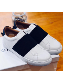 Givenchy Urban Street Strap Calfskin Sneaker White/Black 2018