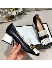 Gucci Leather Mid-heel Pump 408208 Black 2019