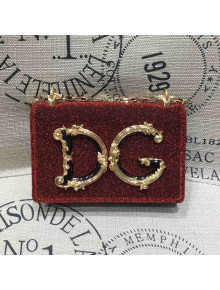 Dolce&Gabbana DG Girls Shoulder Bag Red 2019