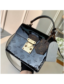 Louis Vuitton Spring Street in Monogram Vernis Leather M90375 Black 2019