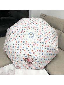 Louis Vuitton Multicolor Mobnogram Umbrella White 2021 17