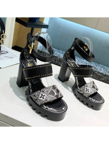 Louis Vuitton Since 1854 Star Trail Sandals Black 2021