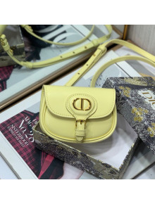 Dior Bobby Micro Bag in Light Yellow Smooth Calfskin 2022 S5109