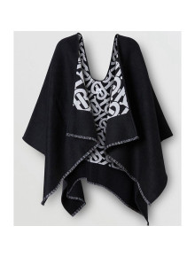 Burberry Cashmere Cape/Shawl Black 2021 110245