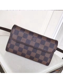 Louis Vuitton Damier Ebene Canvas Mini Belt Bag 2018