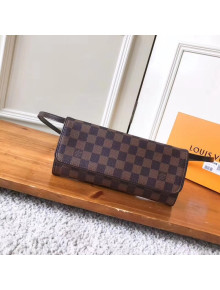 Louis Vuitton Damier Ebene Canvas Medium Belt Bag 2018