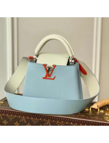 Louis Vuitton Capucines Mini Bag M57519 Blue 2021