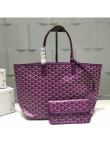 Goyard Medium/Large Shipping Tote Bag in Purple