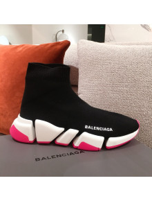 Balenciaga Speed Knit Sock Boot Sneaker Black 2021 10 ( For Women and Men)