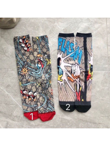 Gucci x Disney Donald Duck GG Sock 2 Colors 2020