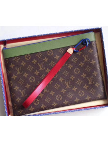 Louis Vuitton Monogram Canvas Rainbow Pochette Apollo Clutch 2018