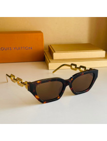 Louis Vuitton Sunglasses Z1473E Brown 2021