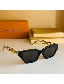 Louis Vuitton Sunglasses Z1473E Black 2021