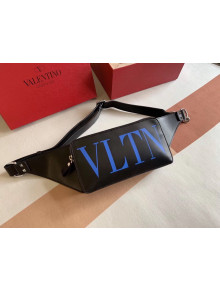 Valentino Men's VLTN Belt Bag 0056 Black/Blue 2020