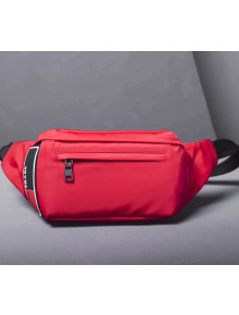 Prada Nylon Small Belt Bag 2VL008 Red 2018