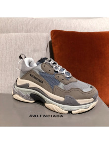 Balenciaga Triple S Sneakers Grey 2021 02 (For Women and Men)