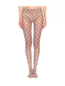 Gucci GG Mesh Tights Coffee 05 2019