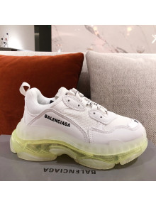 Balenciaga Triple S Sneakers White/Green 2021 13 (For Women and Men)