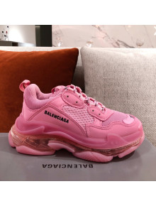 Balenciaga Triple S Sneakers Pink 2021 14 (For Women and Men)