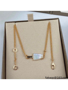 Bvlgari Ice Cream Necklace BN75 White 2021