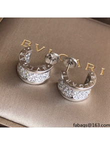 Bvlgari BVLGARI BVLGARI Earrings BE78 Silver 2021