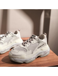 Balenciaga Triple S Sneakers White 2021 21 (For Women and Men)