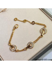 Bvlgari BVLGARI BVLGARI Bracelet BB79 Gold 2021