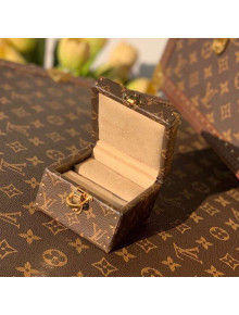 Louis Vuitton Ecrin Declaration Ring and Jewelry Case M21010 Monogram Canvas/Beige 2021