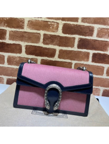 Gucci Dionysus Corduroy Small Shoulder Bag 400249 Pink 2021 