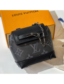 Louis Vuitton Mini Steamer Pouch M00340 Monogram Eclipse Canvas 2021