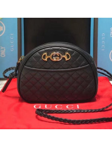 Gucci Matelassé Leather Mini Bag 534951 Black 2018