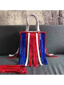 Balen...ga Bazar Small Shopping Bag Fringes Red/White/Blue 2018