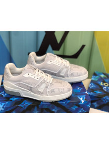 Louis Vuitton LV Trainer Sneakers in Grey Monogram Canvas 1A812O 202017 (For Women and Men)