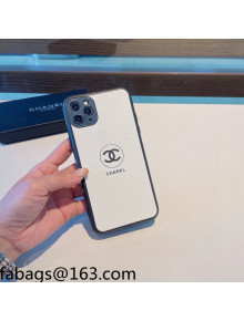 Chanel iPhone Case White 2021 110499