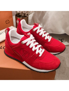 Louis Vuitton Run Away Sneakers Red 2021 05 