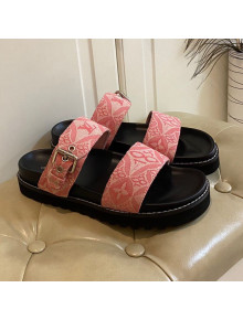 Louis Vuitton Since 1854 Flat Sandals Pink 2020