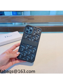 Dior Cutout iPhone Case Black 2021 110501