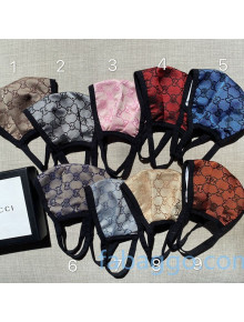 Gucci GG Fabric Mask 9 Color 2020