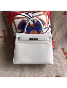 Hermes Kelly 28cm/32cm  Original Epsom Leather Bag White