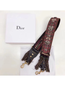 Dior Multi-cloured Canvas Fringed Strap 2018